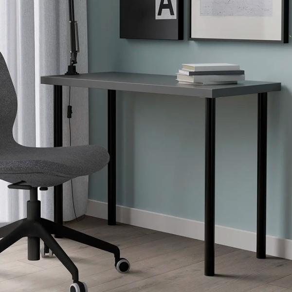 Masă de birou Ikea Linnmon/Adils PAL/ Dark Gray photo 3
