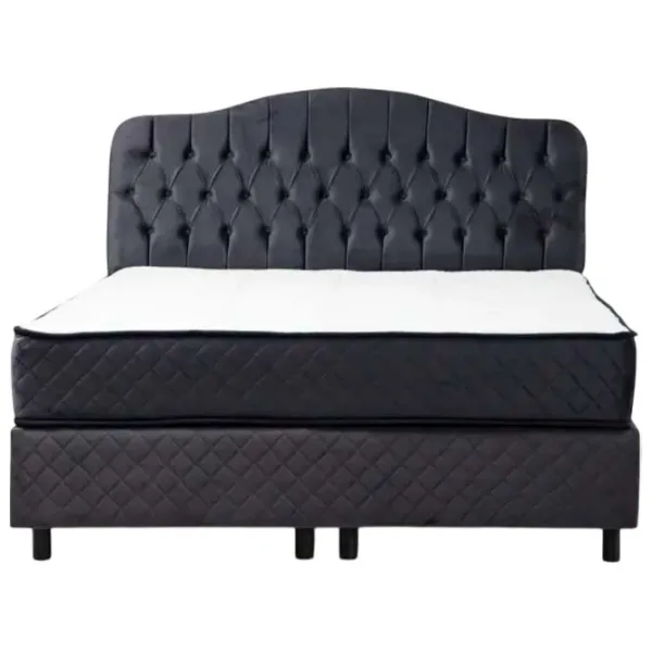 Кровать Trendy Set Vassi v3 150 x 200 см / ДСП / Antracit photo 2