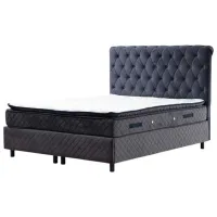 Кровать Trendy Set Sonata v2 150 x 200 см / ДСП / Antracit