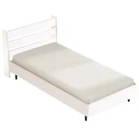 Кровать Trendy ON13-W 100 x 200 см / ДСП / Белый