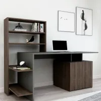 Masă de birou Trendy Melis PAL/ Brown photo 2