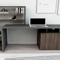 Masă de birou Trendy Melis PAL/ Brown photo 4