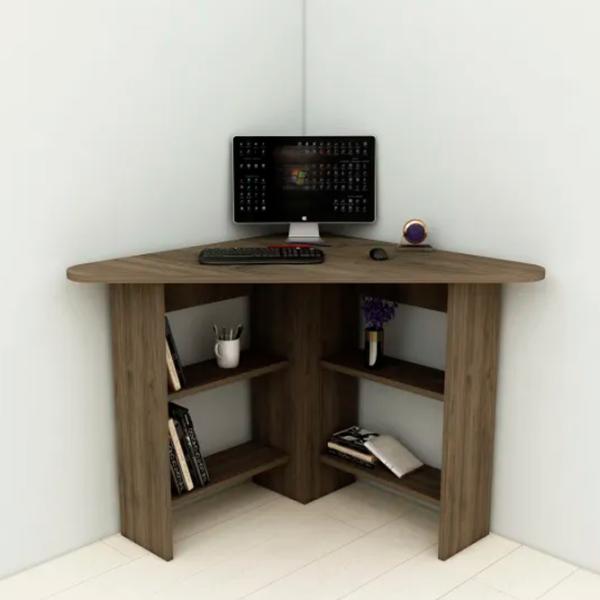 Masă de birou Trendy Corner  PAL/ Brown photo 5