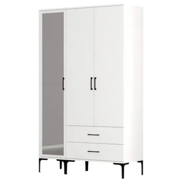 Гардероб Trendy Kumsal RT 120 x 47.5см x 201.4 / ДСП меламин / White photo 1