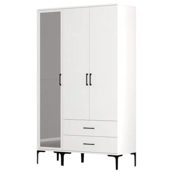 Гардероб Trendy Kumsal RT 120 x 47.5см x 201.4 / ДСП меламин / White photo 1