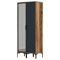 Гардероб Trendy Kumsal RS 80 x 47.5см x 201.4 / ДСП меламин / Oреховый
