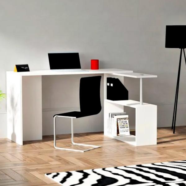 Офисный стол Trendy Cayko ДСП/ Белый photo 4