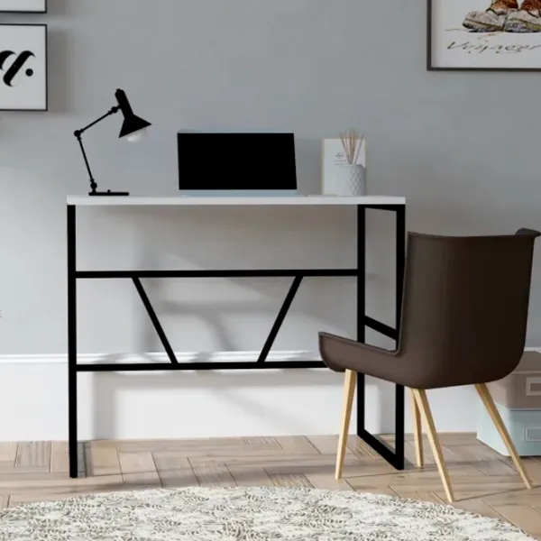 Masă de birou Trendy Monea PAL/ White photo 3