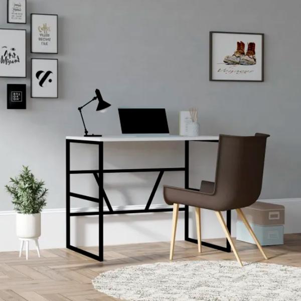 Masă de birou Trendy Monea PAL/ White photo 4