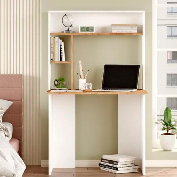 Masă de birou Trendy BR2 PAL/ White photo 2