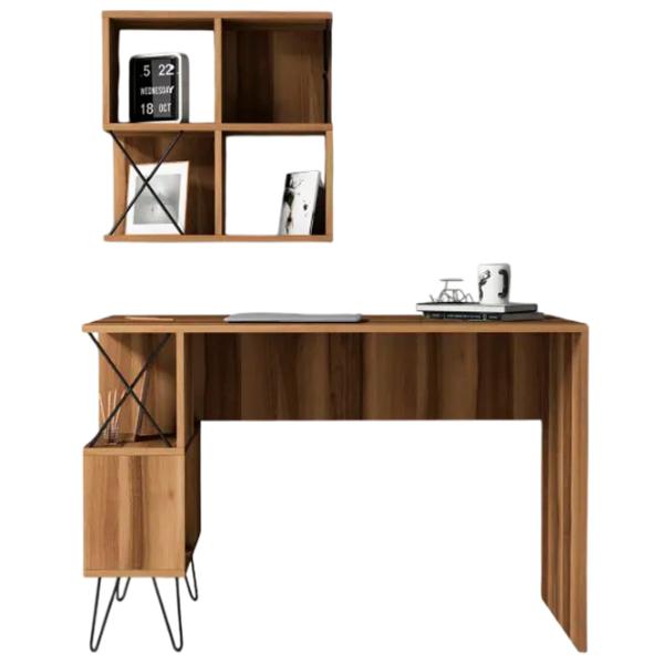 Masă de birou Trendy Extra 2 PAL/ Brown photo 1