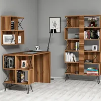 Masă de birou Trendy Extra 2 PAL/ Brown photo 3