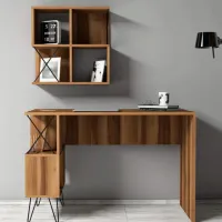 Masă de birou Trendy Extra 2 PAL/ Brown photo 4