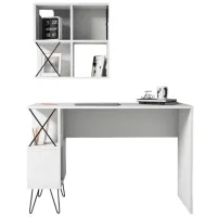 Masă de birou Trendy Extra 2 PAL/ White