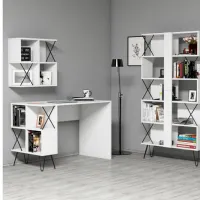 Masă de birou Trendy Extra 2 PAL/ White photo 2