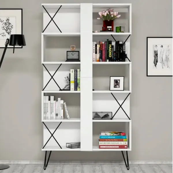 Masă de birou Trendy Extra 2 PAL/ White photo 4