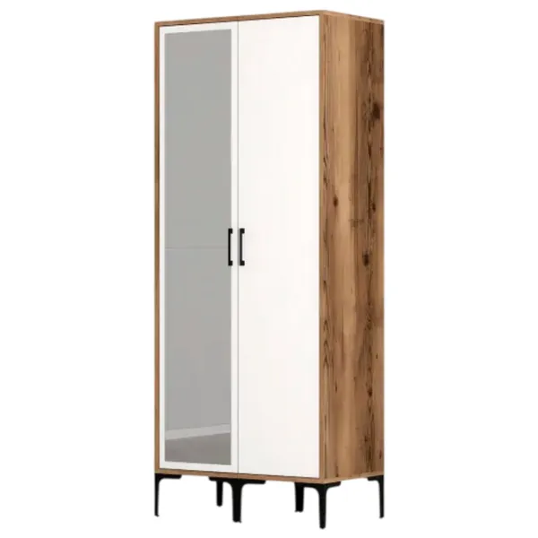 Гардероб Trendy Kumsal RS 80 x 47.5см x 201.4 / ДСП меламин / Oреховый photo 1