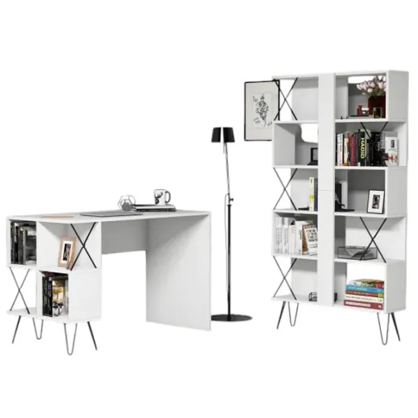 Masă de birou Trendy Extra PAL/ White photo 1
