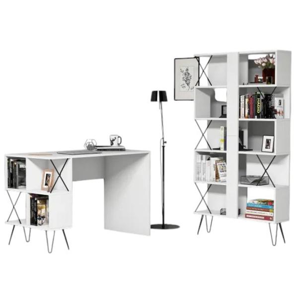 Masă de birou Trendy Extra PAL/ White photo 1