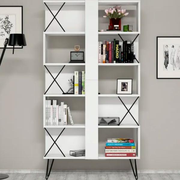 Masă de birou Trendy Extra PAL/ White photo 5