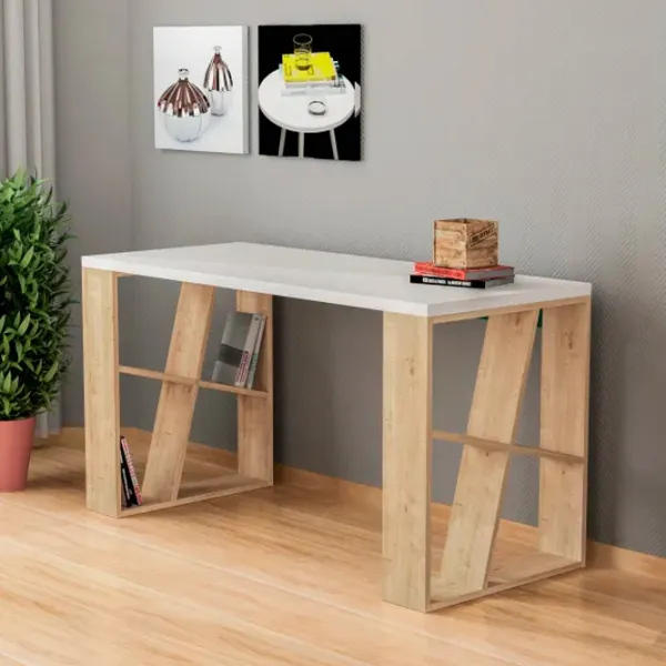 Офисный стол Trendy Miere Дерево/ Белый photo 4