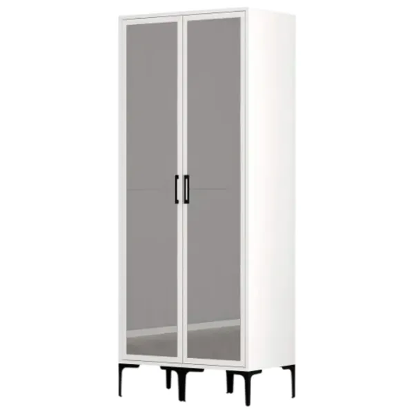 Гардероб Trendy Kumsal RR 80 x 47.5см x 201.4 / ДСП меламин / White photo 1