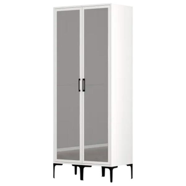 Гардероб Trendy Kumsal RR 80 x 47.5см x 201.4 / ДСП меламин / White photo 1