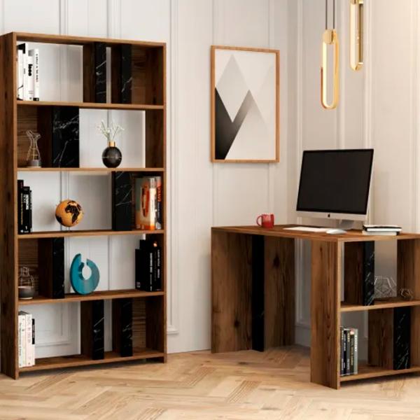 Офисный стол Trendy Lima ДСП/ Коричневый photo 2
