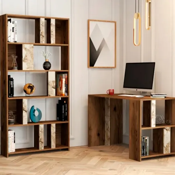 Офисный стол Trendy Lima ДСП/ Коричневый photo 2