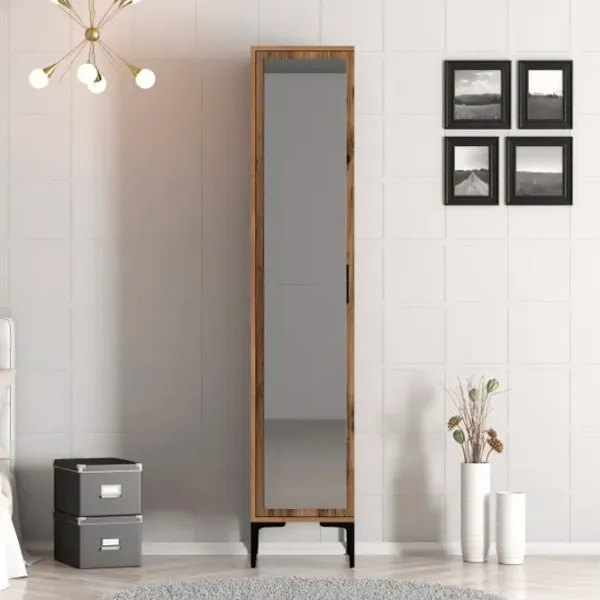 Гардероб Trendy Kumsal R 40 x 47.5см x 201.4 / ДСП меламин / Oреховый photo 2
