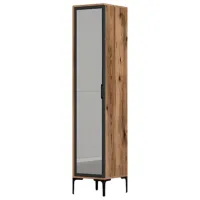 Dulap pentru haine Trendy Kumsal R 40 x 47.5 x 201.4 / PAL melaminat / Walnut