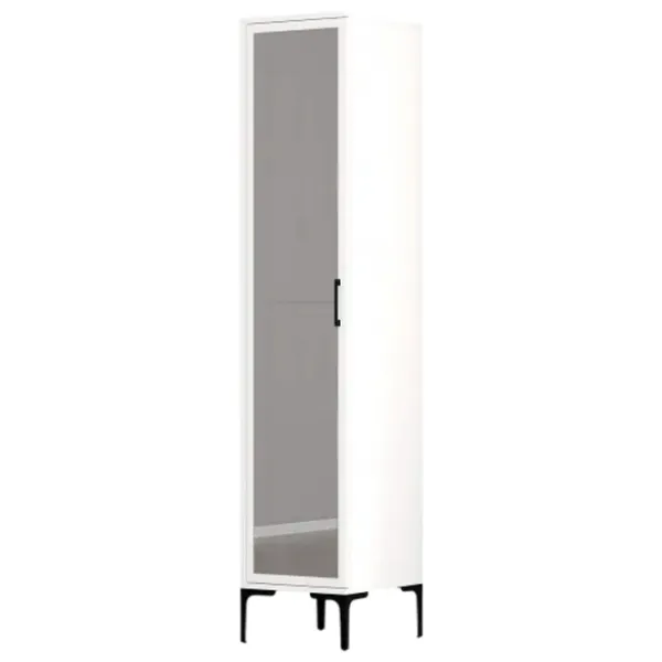 Гардероб Trendy Kumsal R 40 x 47.5см x 201.4 / ДСП меламин / White photo 1