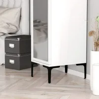 Dulap pentru haine Trendy Kumsal R 40 x 47.5 x 201.4 / PAL melaminat / White photo 6