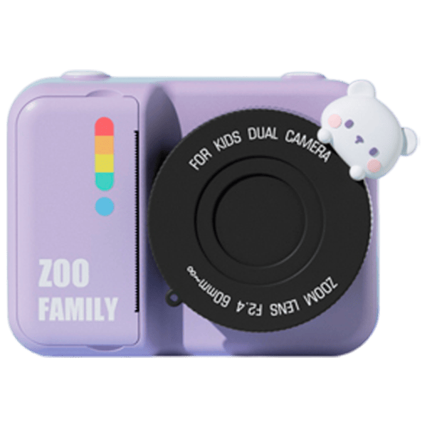 Cameră foto Kidyprint Zoo Family P2  3+ / Black Violet photo 1
