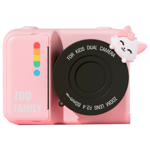 Cameră foto Kidyprint Zoo Family P2  3+ / Black Pink photo 1