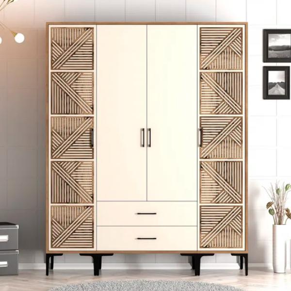 Гардероб Trendy Kumsal PTP 160 x 47.5см x 201.4 / ДСП меламин / Oреховый photo 3