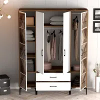 Гардероб Trendy Kumsal PTP 160 x 47.5см x 201.4 / ДСП меламин / Oреховый photo 4