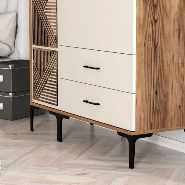 Гардероб Trendy Kumsal PT 120 x 47.5см x 201.4 / ДСП меламин / Oреховый photo 8