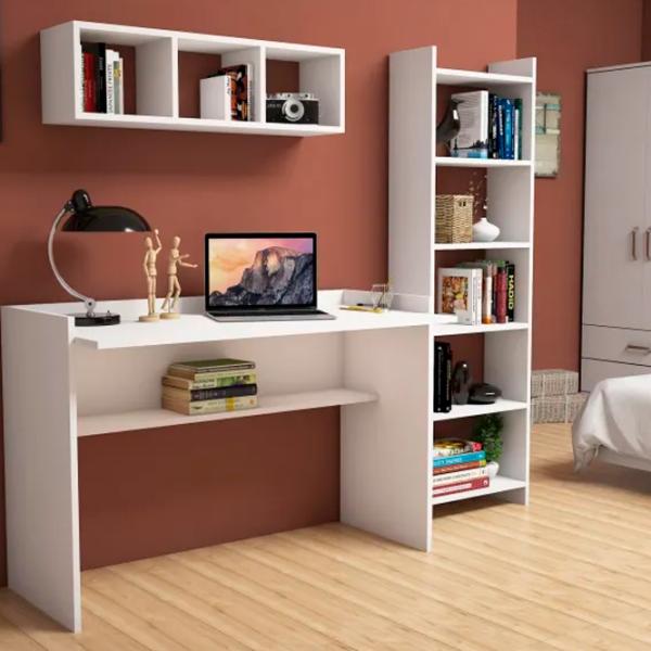 Masă de birou Trendy HERA PAL/ White photo 3