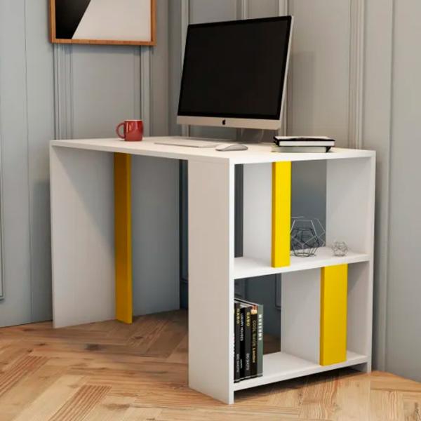 Офисный стол Trendy Lima Дерево/ Белый photo 2