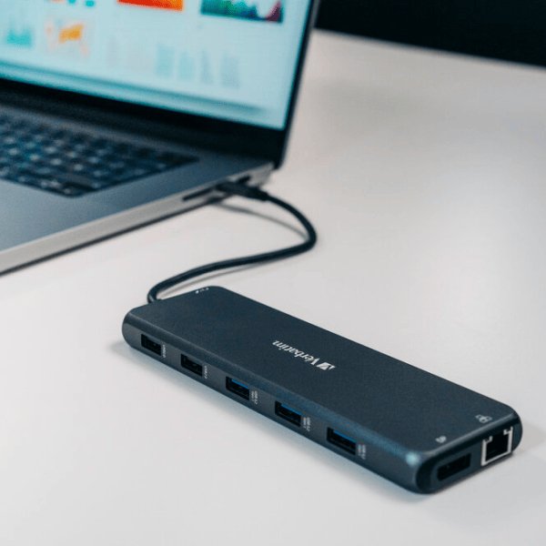 Адаптер Hub Verbatim USB-C Pro  / Серый photo 5