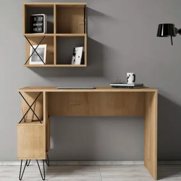 Masă de birou Trendy Extra 2 PAL/ Stejar Sonoma photo 3