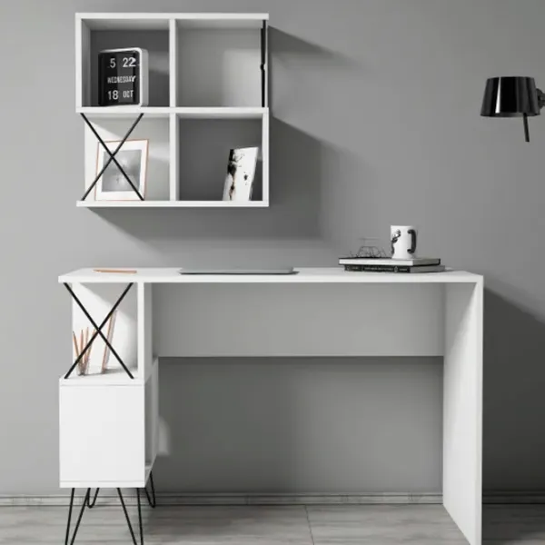 Офисный стол Trendy Extra 2 ДСП/ Белый photo 3