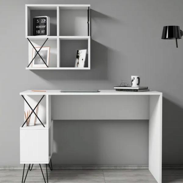 Офисный стол Trendy Extra 2 ДСП/ Белый photo 3
