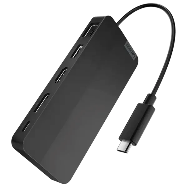 Dock-stație Lenovo Display Travel Dock USB / Black photo 1