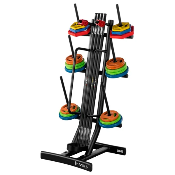 Suport pentru gantere HMS STR40 280 kg / Metal photo 3