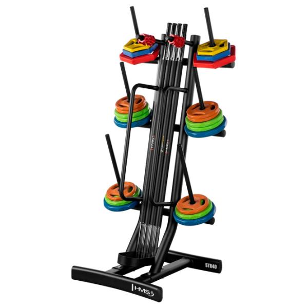 Suport pentru gantere HMS STR40 280 kg / Metal photo 3
