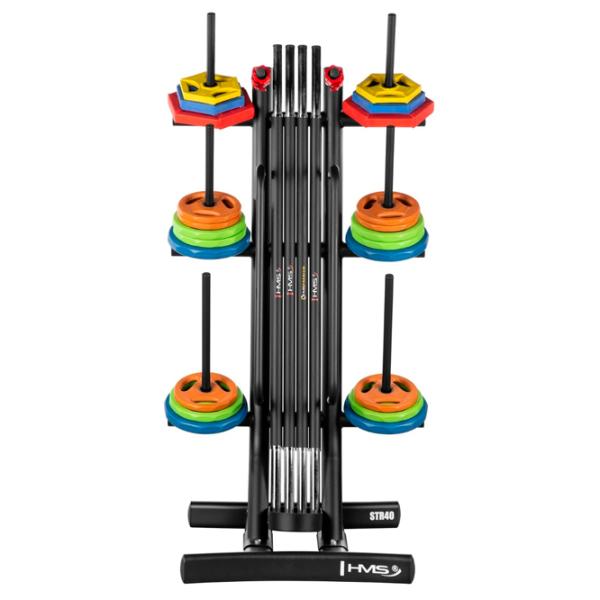 Suport pentru gantere HMS STR40 280 kg / Metal photo 5