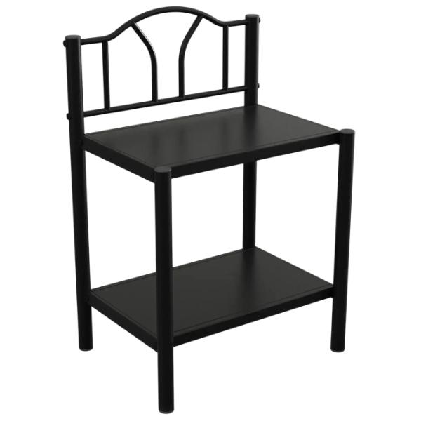 Noptiere Magnus Bella 74 x 47 x 37 / Metal / Black photo 1