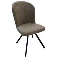 Scaun de bucătărie Magnus Barka Țesătură/ Dark Brown Black